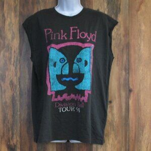NWT Pink Floyd Concert Black Oyster Sleeveless Muscle Tee